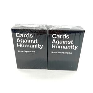 Cards Against Humanity First & Second Expansion Packs New Sealed